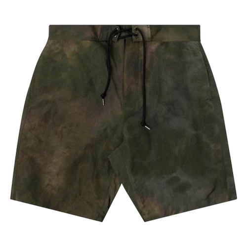 John Elliott Solar Board Shorts 'Army Tie Dye'