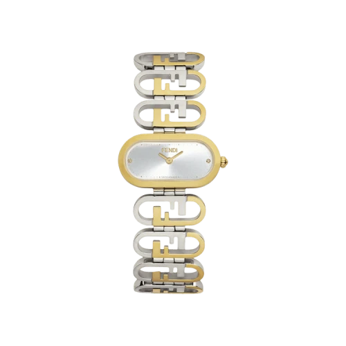 Fendi O'Lock Diamond Watch 'Two-Tone'