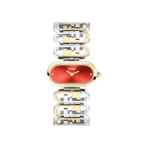 Fendi O'Lock Diamond Watch 'Two-Tone'