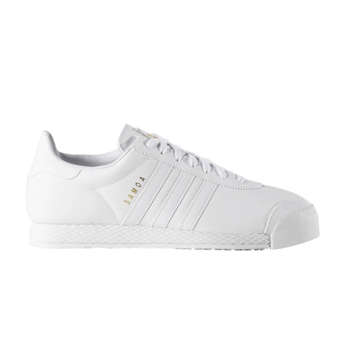 adidas Samoa White White-Gold Metallic