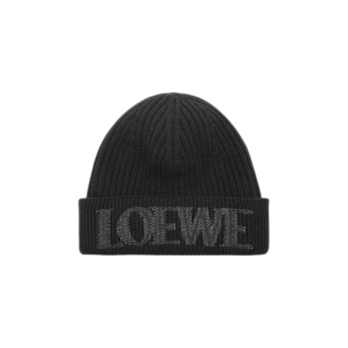 Loewe Beanie 'Black'