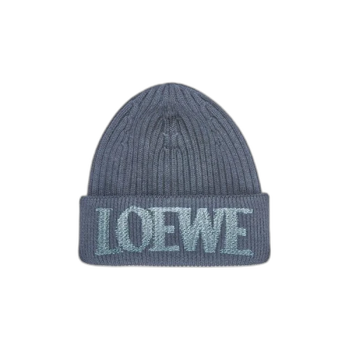 Loewe Wool Beanie 'Grey Blue'