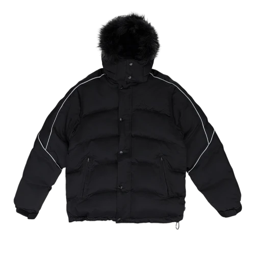 Supreme x Air Jordan Jacket With Fur Hoodie 'Black'