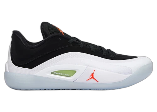 Jordan Zion 4 Black White Crimson
