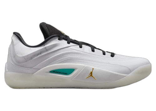 Jordan Zion 4 White Metallic Gold