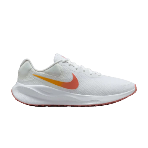 Nike Revolution 7 White University Gold Magic Ember (Women's)
