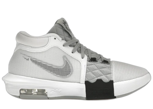 Nike LeBron Witness 8 White Light Smoke Grey
