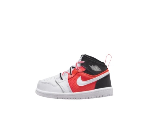 Jordan 1 Mid SE Black Infrared 23 White (TD)