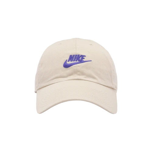 Nike Club Unstructured Futura Wash Cap 'Light Khaki/Sapphire'