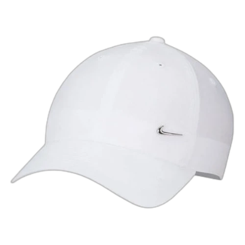 Nike Dri-FIT Club Metall-Swoosh Logo Cap 'White'