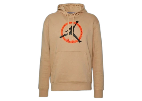 Jordan Flight MVP Graphic Fleece Pullover Hoodie Brown