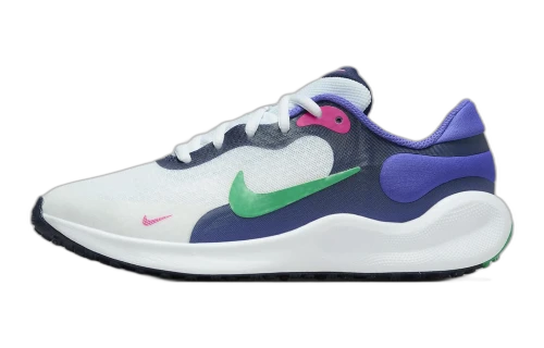 Nike Revolution 7 GS 'Midnight Navy Stadium Green'