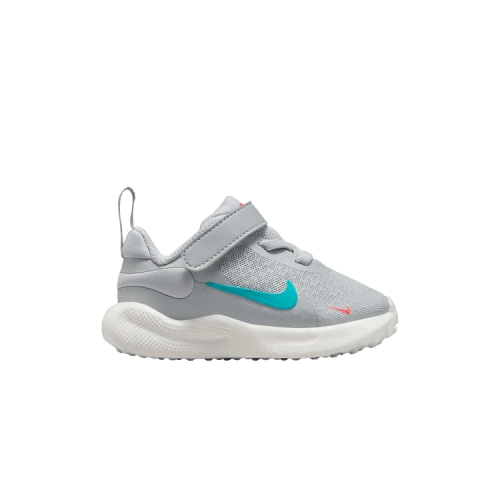 Nike Revolution 7 Wolf Grey Bright Crimson Summit White Dusty Cactus (I)