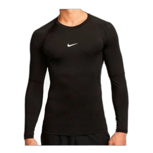 Nike Pro Dri-FIT Tight Long-Sleeve Fitness Top 'Black'