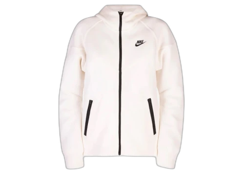 Nike Sportswear Women's Tech Fleece Windrunner Full-Zip Hoodie Pale Ivory/Black