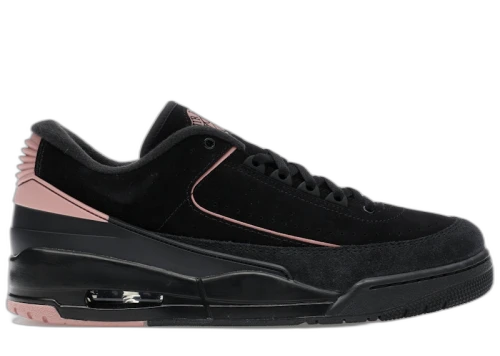 Jordan 2/3 Black Rust Pink