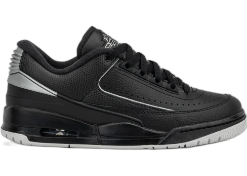 Jordan 2/3 Black Metallic Silver (GS)