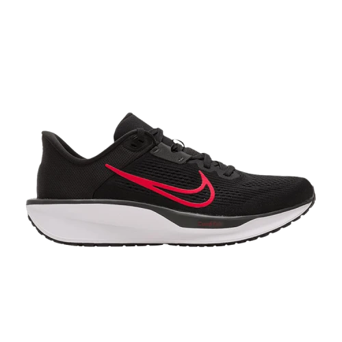 Nike Quest 6 Low top Thick Platform Midsole Running Shoes Men's Black Red