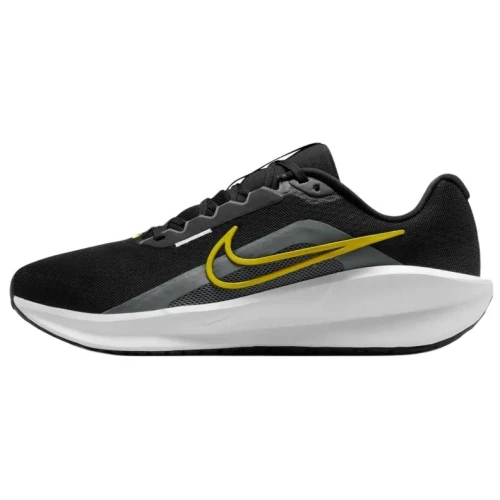 Nike DOWNSHIFTER 13 Breathable Support Reflective Running Shoes Men's Black Yellow