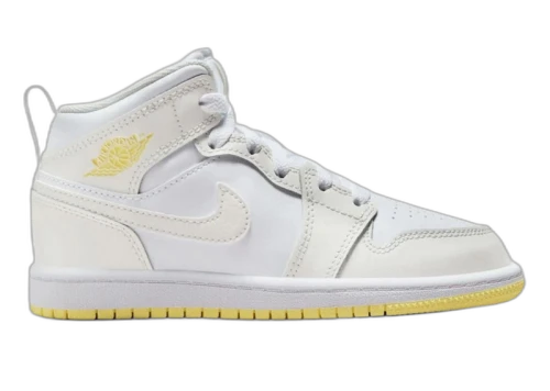 Jordan 1 Mid Sail Light Laser Orange (PS)