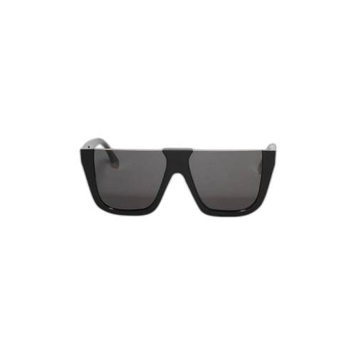 Fendi Square Sunglasses 'Shiny Black/Smoke'
