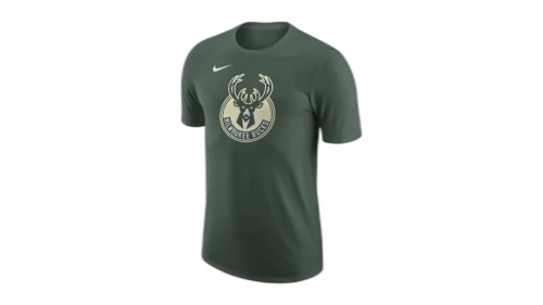 Nike NBA Milwaukee Bucks Essential Logo T-shirt Green/Cream