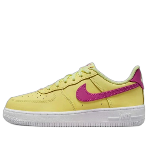(PS) Nike Force 1 Low 'Citron Tint White Cosmic Fuchsia'