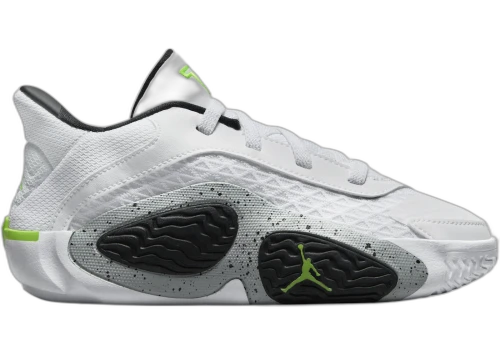 Jordan Tatum 2 White Black Wolf Grey Electric Green (PS)