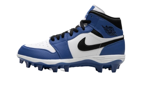 Jordan 1 Mid TD Cleat Game Royal