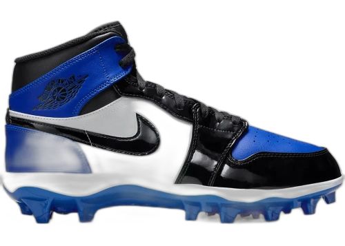 Jordan 1 Mid TD Cleat Game Royal Patent