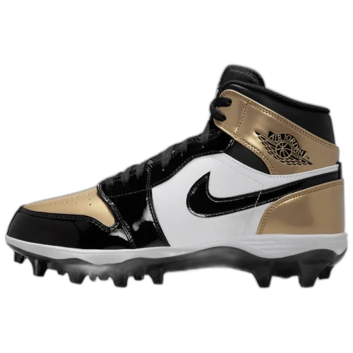 Jordan 1 Mid TD Cleat Gold Toe