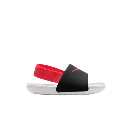 Nike Kawa Slide Black White Bright Crimson (TD)