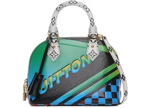 Louis Vuitton Alma Epi Race BB Black Multicolor