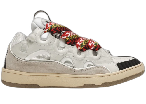 Lanvin Leather Curb White Ivory