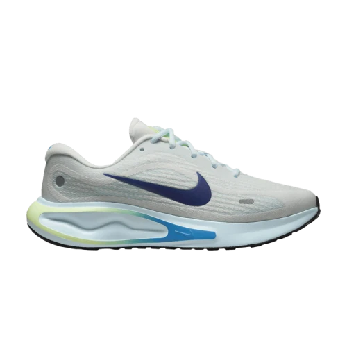Nike Journey Run Summit White Glacier Blue Barely Volt Deep Royal Blue