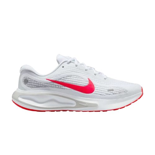Nike Journey Run White Wolf Grey Pure Platinum Bright Crimson