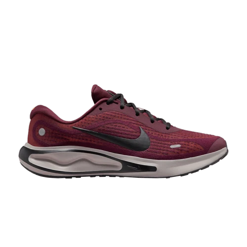 Nike Journey Run Burgundy Crush Monarch Total Orange Black