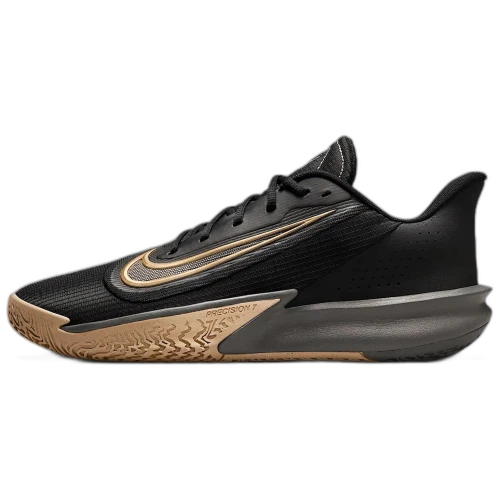 Nike Precision 7 Black Parachute Beige Iron Grey Metallic Gold