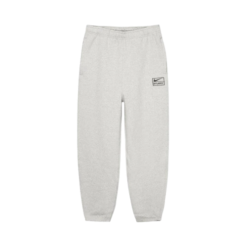 Stussy x Nike Fleece Pant 'Grey Heather'