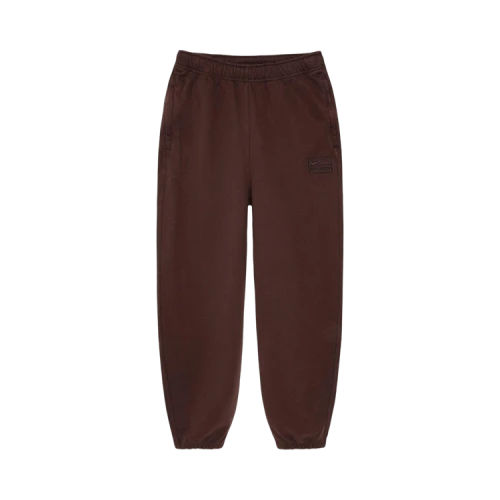 Stussy x Nike Stone Washed Fleece Pant 'Dark Cinder'