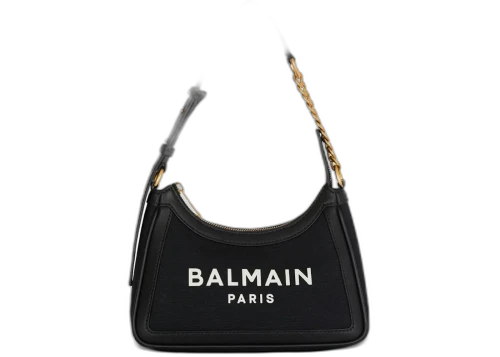 Balmain B-Army Shoulder Tote Bag Black