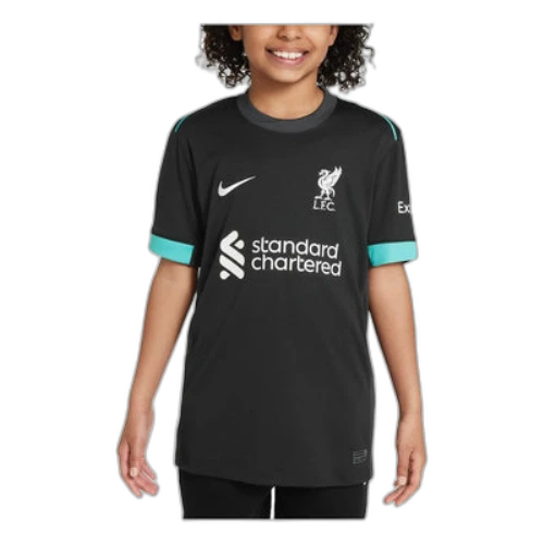 (GS) Nike Dri-FIT Liverpool FC 2024/25 Stadium Away Jersey 'Black Teal'