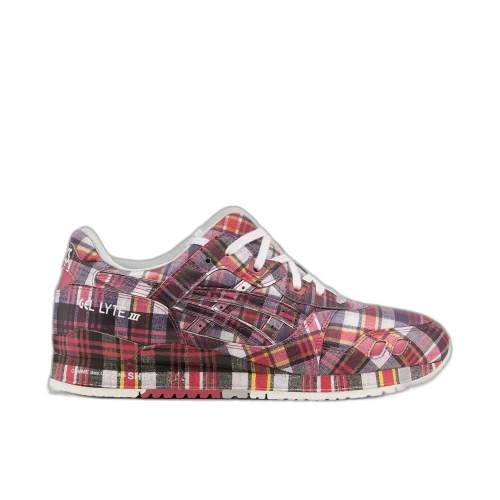 ASICS Gel-Lyte III '07 Remastered Comme des Garçons SHIRT Red Plaid