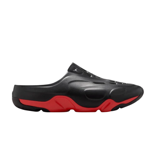 Jordan Roam Slip Resistant Closed Toe Slippers Men's Black Red