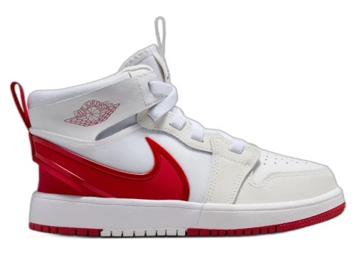 Jordan 1 Mid RM EasyOn White Black University Red (PS)