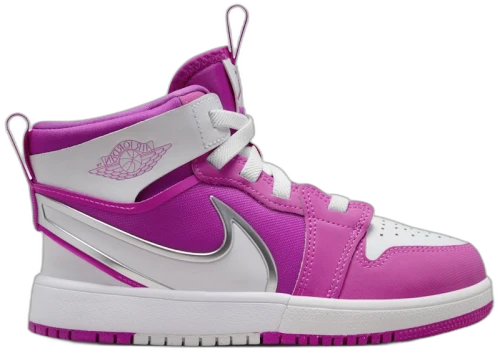 Jordan 1 Mid RM EasyOn Fire Pink White (PS)