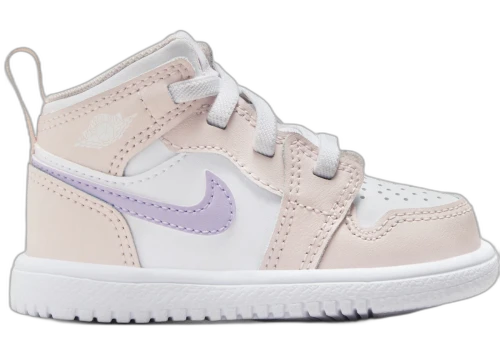 Jordan 1 Mid ALT Pink Wash White Violet Frost (TD)