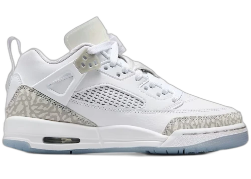 Jordan Spizike Low White Neutral Grey Barely Blue (GS)
