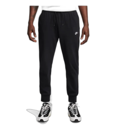 Nike Club Knit Joggers 'Black White'