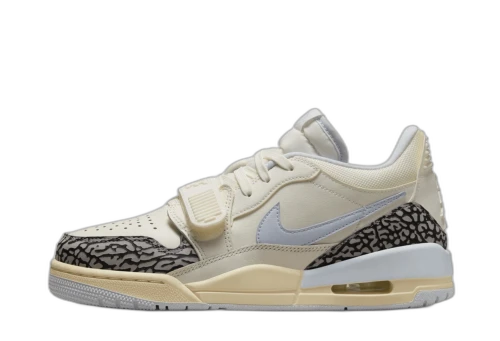 Jordan Legacy 312 Low Sail Cement Grey Black Football Grey (Women's)